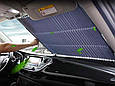 Шторка сонцезахисна в авто NJ-527 тканина+фольга висувна 70 см, фото 3