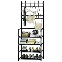 Вешалка для одежды New simple floor clothes rack 60х29.5х151см Черная 7156 PS