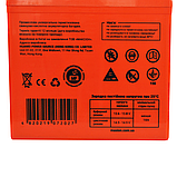 Промисловий акумулятор MAXION MXBP-OT 60-12 GEL (12V, 60Ah, +/-), фото 4