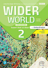 Wider World (2nd edition) for Ukraine 2 Student Book with Online Practice / Підручник з практикой