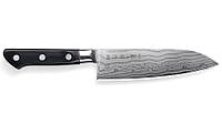 Кухонный нож Сантоку 170 мм Tojiro DP Damascus (F-659) z112-2024