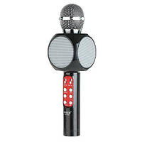 Караоке микрофон bluetooth WS-1816 Black 1063 PS