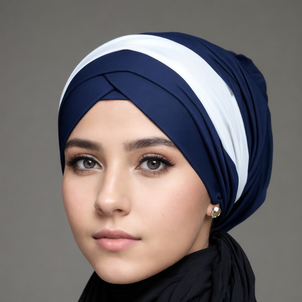 Жінка з шарфом на голові - Інтер'єрна картина на полотні. Різні розміри від 20*30 см до 110*150 см - фото 2 - id-p2201642220