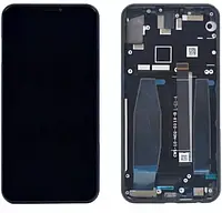 Дисплей для Asus ZenFone 5 / ZenFone 5Z модуль (экран и сенсор) с рамкой, оригинал, Черный
