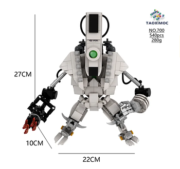 Конструктор Скібіді Туалет Титан Робот Skibidi Toilet Titan Pointer Robot  540 деталей