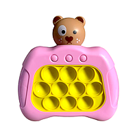 Игрушка антистресс Pop it PRO Bear TEDDY PINK 12880 PS