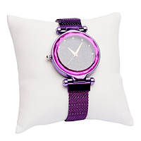 Часы женские на магнитной застежке Starry Sky Watch Фиолетовые 14548 PS