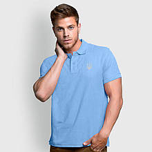 Патріотичне Поло з вишитим Тризубом