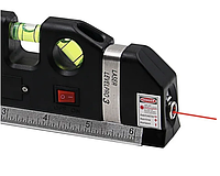 Лазерный уровень нивелир Fxit Laser Level Pro 3 + рулетка + уровень 2589 PS