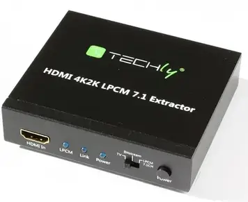 Відео спліттер Techly Extraktor audio HDMI (25756)