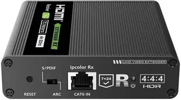 Відео спліттер Techly Odbiornik Extendera HDMI 4K 70m po skrętce Cat6/6A/7 (109849)