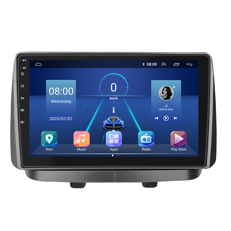 Штатна магнітола Lesko для Fiat Doblo I 2000-2005 екран 10" 6/128Gb 4G Wi-Fi GPS Top Фіат Добло 5 шт., фото 1