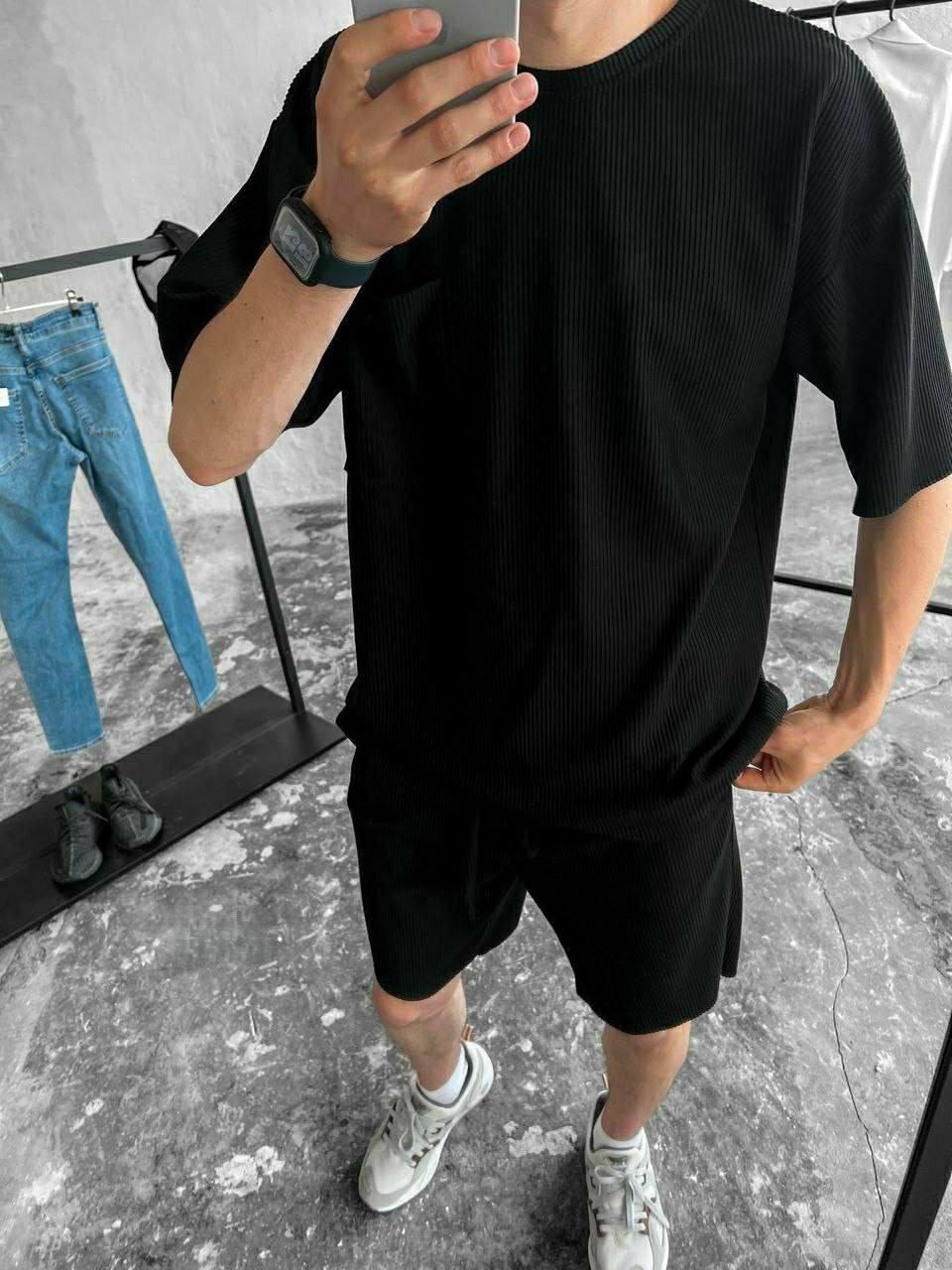 Чоловічий літній костюм футболка та шорти, фото 1