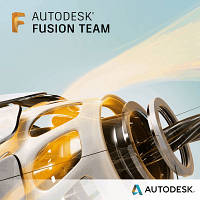 Оригінал! ПО для 3D (САПР) Autodesk Fusion Team - Single User CLOUD Commercial New Annual Subscription