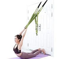 Гамак для йоги Air Yoga rope Зеленый 8887 PS