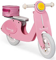 Janod Толокар Ретро скутер розовый Покупай это Galopom