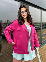 Куртка жіноча джинс (42-60) (3кв) "NASTYA" недорого від прямого постачальника