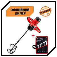 Строительный миксер GTM MX-100/1600EM (1.6 кВт, двухскоростной) Топ 3776563