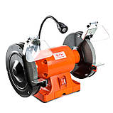 Точило 200мм 400Вт 230В з підсвіткою MD3220AL-1 200*20*16, фото 4