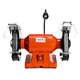 Точило 200мм 400Вт 230В з підсвіткою MD3220AL-1 200*20*16, фото 5