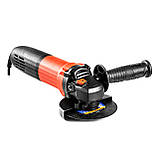 Кутова шліфмашина 125мм AG125/1400VS 1400Вт, 2000-9000об/хв, М14, пл.пуск, фото 2