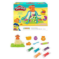 Набор теста для лепки Осьминог 5 баночек с формочками Play-Doh 15362 PS