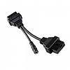 Перехідник OBD2 Mitsubishi 12 pin для підключення діагностики до авто Mitsubishi (12pin - 16pin), фото 3