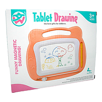 Доска магнитная для рисования Tablet Drawing Розовая 12187 PS