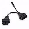 Перехідник OBD2 Mitsubishi 12 pin для підключення діагностики до авто Mitsubishi (12pin - 16pin), фото 6