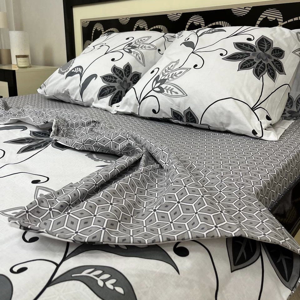 Якісна постільна білизна євро розміру "Бязь Gold" Розмір 200*215, фото 1