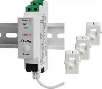 Лічильник електроенергії Shelly Shelly Pro 3Em M0000083