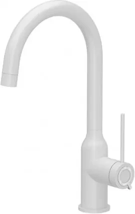 Кухонний змішувач Quadron Ingrid Q Line Very White Biały Mat (3523500_WHMQS), фото 1