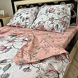 Якісна постільна білизна євро розміру "Бязь Gold"  Розмір 200*215, фото 2