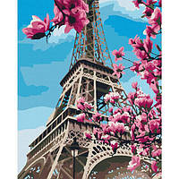 Картина по номерам Цветение магнолий в Париже BS32320 13560 PS