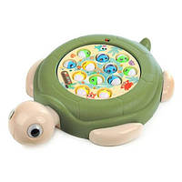 Игра детская Рыбалка магнитная. Ракушки Cute Turtle Зеленая 17650 PS