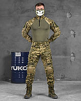 Тактический военный костюм Combat G3 пиксель рип-стоп, Военная тактическая форма пиксель Combat G3 для ВСУ