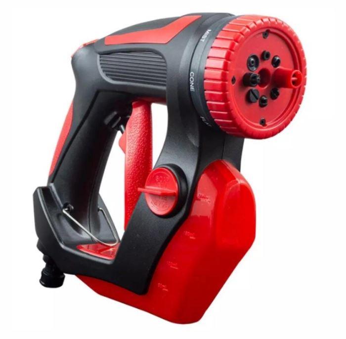 Універсальний пістолет-розпилювач Hydro Handle Perfect Hose Nozzle на шланг з відсіком для піни та миючих засобів