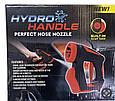 Універсальний пістолет-розпилювач Hydro Handle Perfect Hose Nozzle на шланг з відсіком для піни та миючих засобів, фото 7