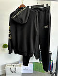 Чоловічий спортивний костюм Armani CK7990 чорний S, М, фото 8