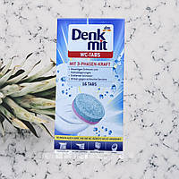 Таблетки для чистки унитаза DenkMit WC-Tabs, 16 шт