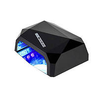 Лампа для манікюру Quick CCFL LED Nail Lamp Чорна 7379 PS