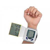 Тонометр автоматический цифровой Blood Pressure Monitor Белый 14546 PS