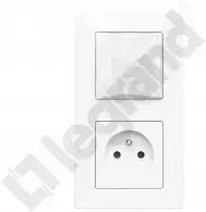 Розетка Legrand Valena Life With Netatmo Gniazdo Control Łącznik Bezprzewodowy Wyjście/Powrót Biały 752195