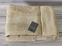Полотенца Soft cotton Deluxe bej Махра набор 3шт 16221 PS