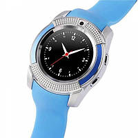 Умные часы Smart Watch V8 blue 118 PS