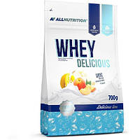 Протеин All Nutrition Whey Delicious 700 g /23 servings/ White Chocolate with Peach PS