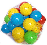 Мячики шарики для детской палатки и сухого бассейна 32 штуки диаметр 7.2 см. Украина хит