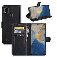 Чехол-книжка Litchie Wallet ZTE Blade A51 Black GT, код: 8112266