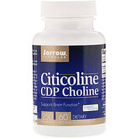 Комплекс для профилактики работы головного мозга Jarrow Formulas Citicoline, CDP Choline 250 mg 60 Caps
