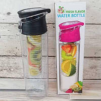 Пляшка для води FRESH FLAVOR WATER BOTTLE Чорна 11015 PS